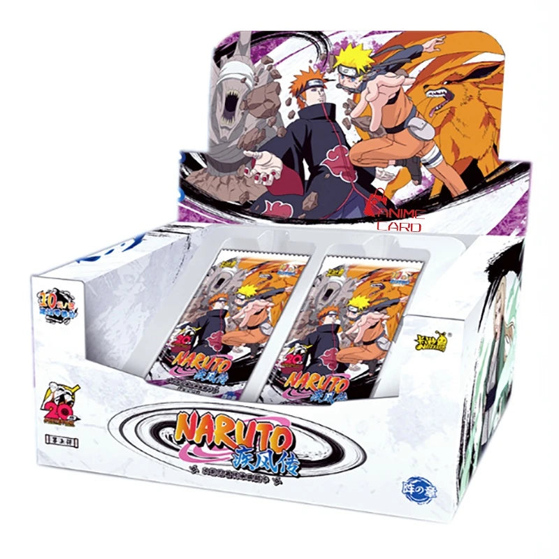 KAYOU Naruto Card Rare EX Packs Chapter Of The Array Box Added SE BP SP Collection Cards Toy For Children Birthday Gift byChildr