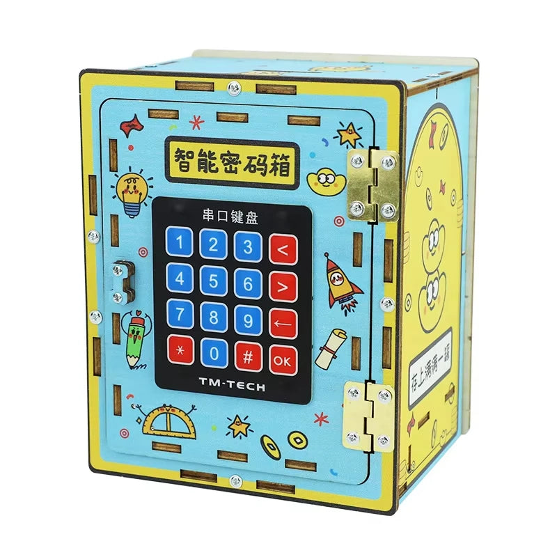 DIY Smart Lockbox STEM Kit Electronic Science Technology Mini Projects Educational Classroom Learning Toy for Kids
