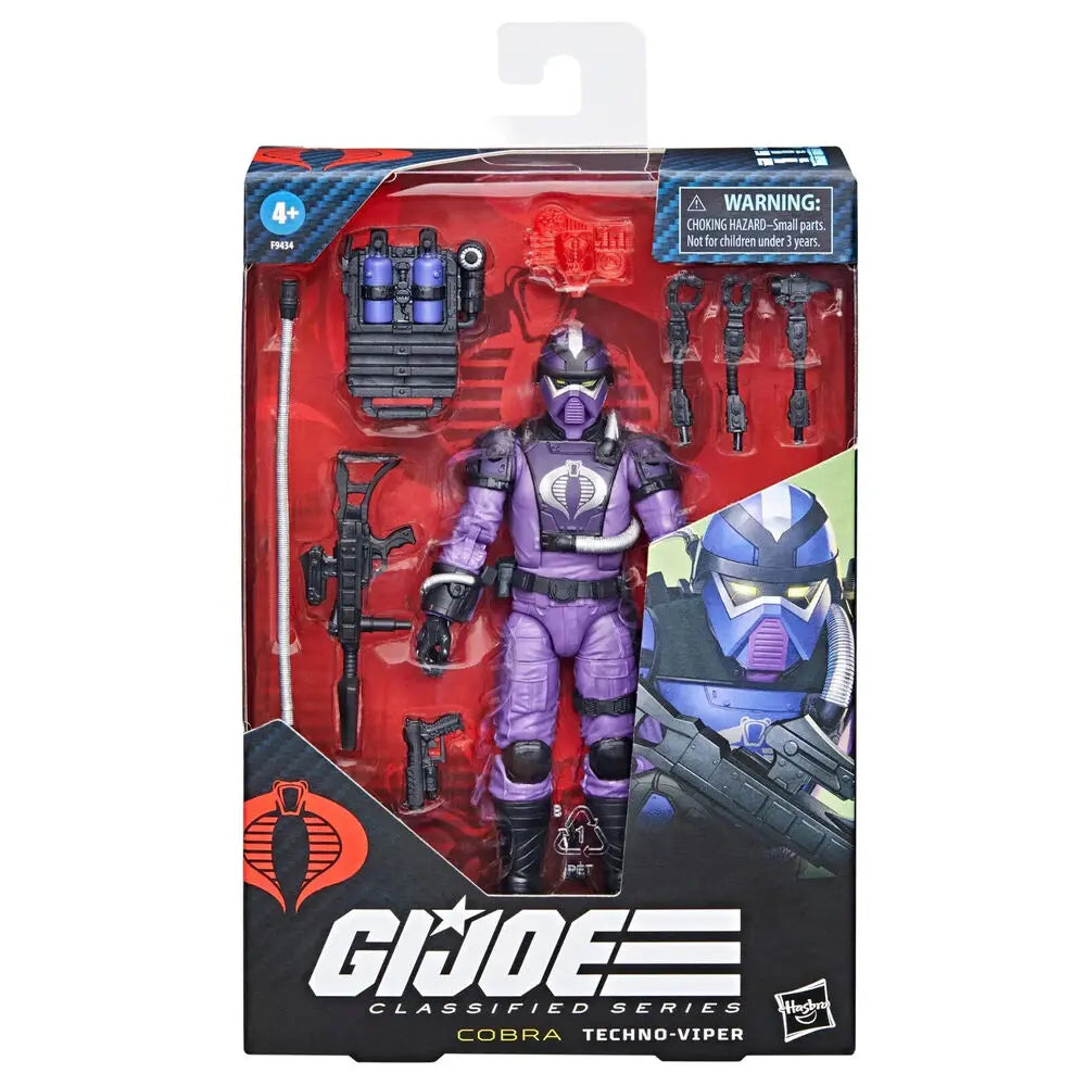 In Stock G.I. Joe GI Joe Classified Series 6" 117 Cobra Techno Viper Action Figure Model Toy Hobby Gift