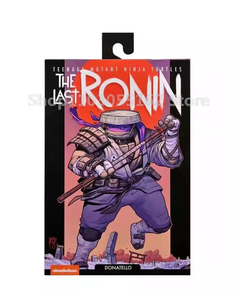 NECA The Last Ronin Leonardo Raphael Donatello Splinter Casey Jones Michelangelo Battle Damaged Action Figure TMNT Toys