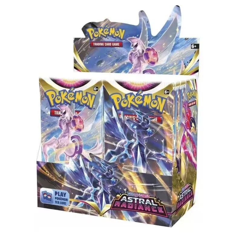324/360 Pcs/Set Pokemon Card SCARLET&VIOLE 151 Astral radiance Evolutions Ultra Prism English Booster Battle Transaction Card