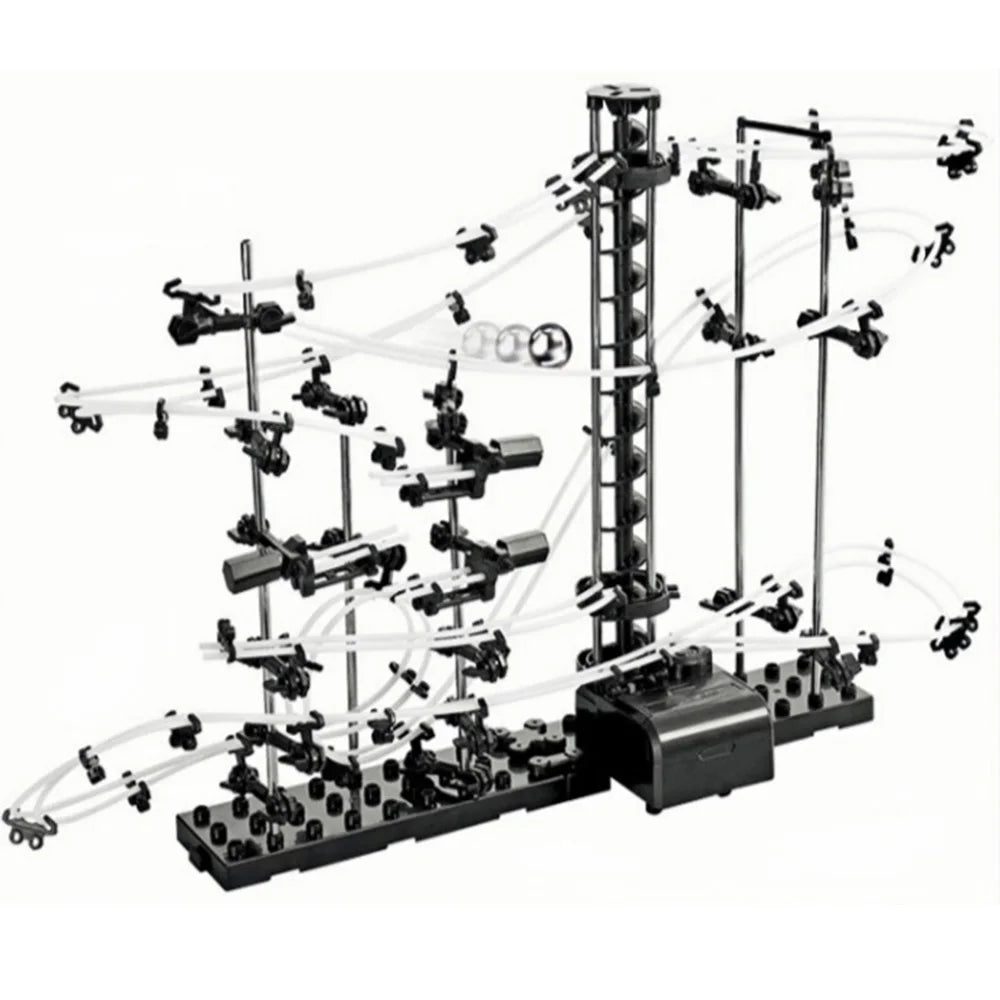 193PCS Spacerail Kid Science Educational Toys DIY Track Build Kit Space Rail Track Run Battery Operated Glows In Dark DIY