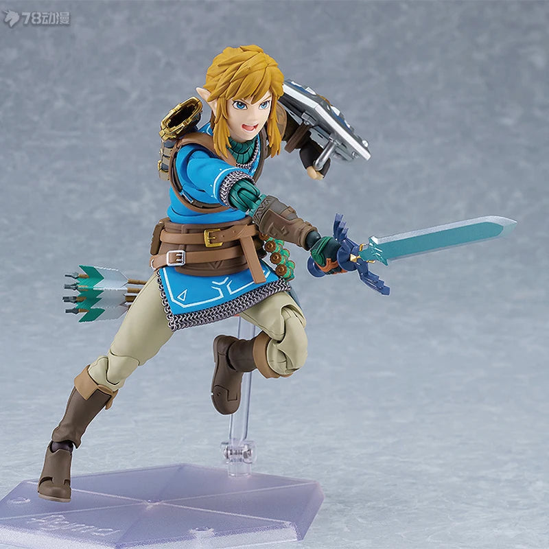 MAX Genuine Original FIGMA TEARS OF THE KINGDOM Action Figure Toys For Boys Girls Kids Gift Collectible Model Ornaments