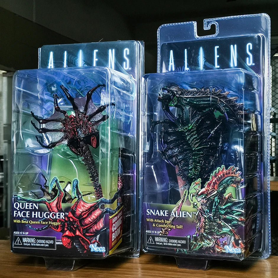 NECA Aliens Warrior Grid Xenomorph Alien Ellen Ripley Cameron Bishop 7" Action Figure Toy