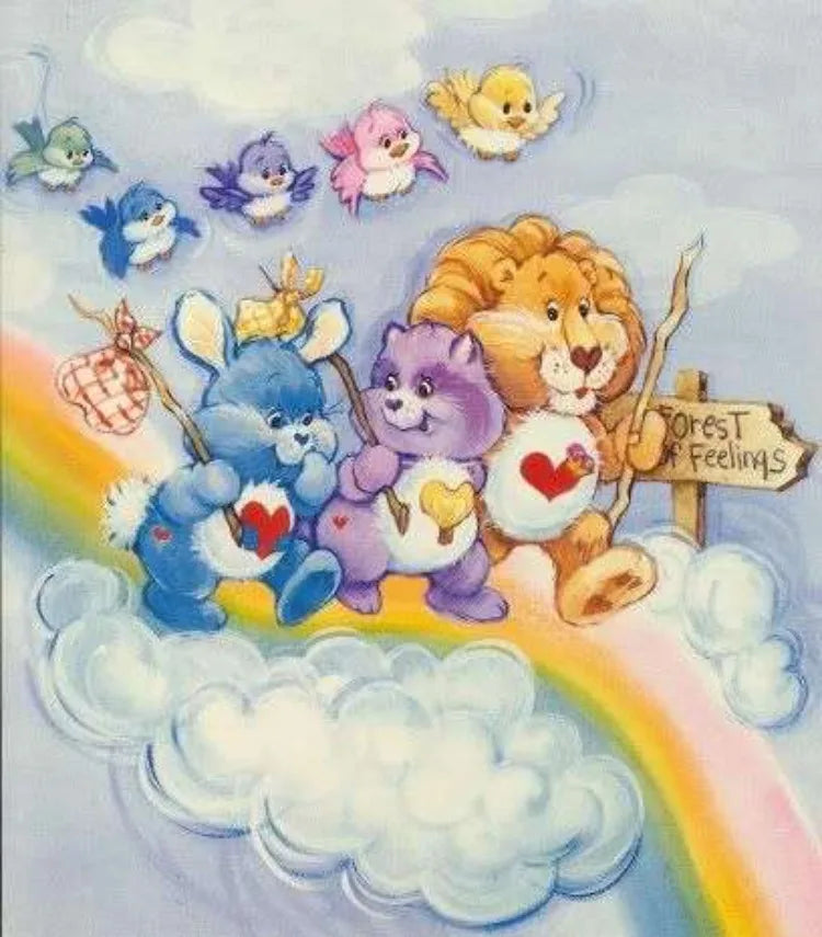 Cute Rainbow Bears Diamond Painting Pictures Puzzle Cross Stitch Mosaic Embroidery Wall Decoration 5D DIY Art Gift Offers