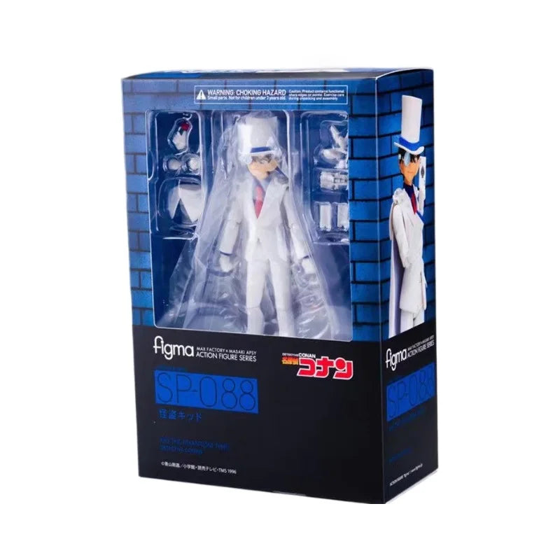 Figma SP-088 Kids Detective Conan Action PVC Collection Model Toy Doll Anime Figure Collection Kawaii Desk Decoration Kids Gift
