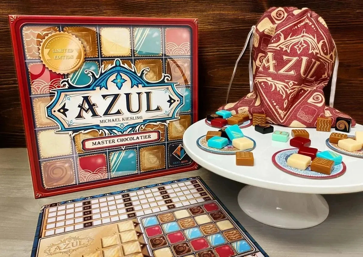 Azul Master Chocolatier Card Board Game Fun Strategy Party Board Game, Perfect Holiday Game, Christmas Thanksgiving Gift