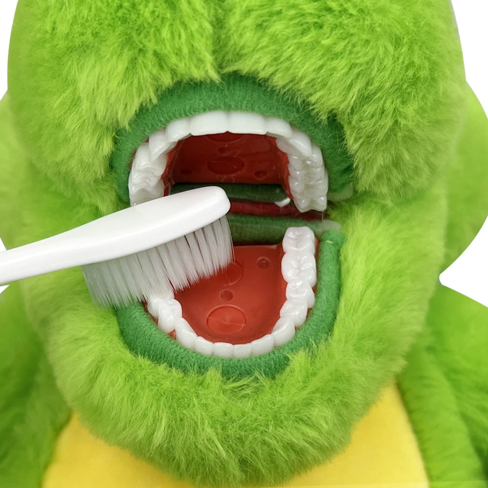 Cute Crocodile Dental Plush Toys With Teeth Model Stuffed Animals Dolls Teeth Education Teaching Study Model For Kids Child