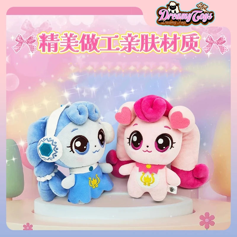 Catch Teenieping Anime Stuffed Toys Figures Moko Lemei Moko Love Kawaii Plushies Figure Room Collection Girls Birthday Gift Toys