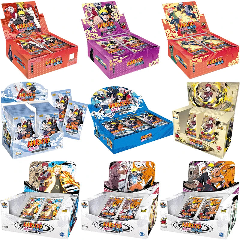 KAYOU Naruto Card Rare EX Packs Chapter Of The Array Box Added SE BP SP Collection Cards Toy For Children Birthday Gift byChildr