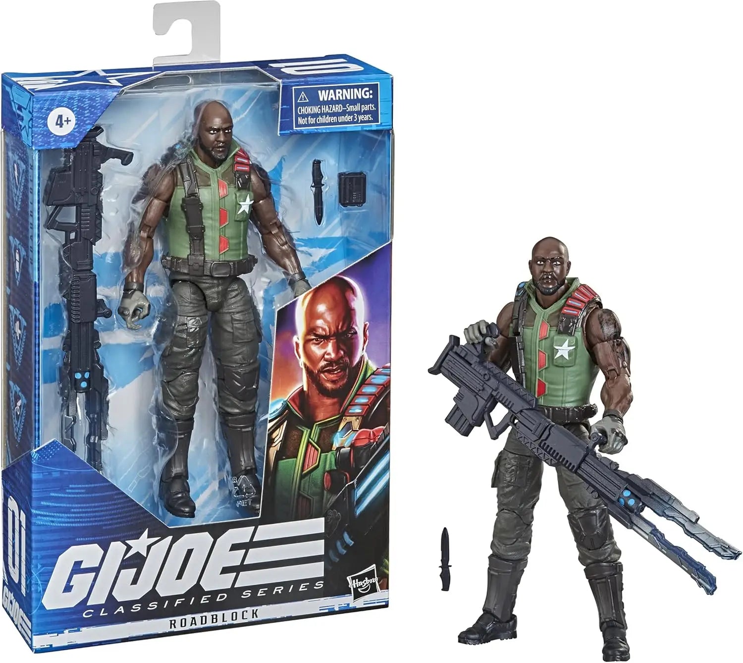 G.I. Joe GI Joe Classified Series 01 Roadblock Action Figure Model Toy Collection Hobby Gift