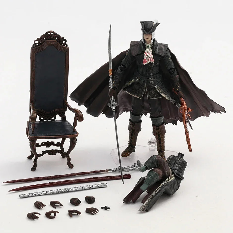 15cm Figma 536 Bloodborne Lady Maria DX Version Joints Moveable Action Figure Toy Desktop Model Ornaments Kid Birthday Gift
