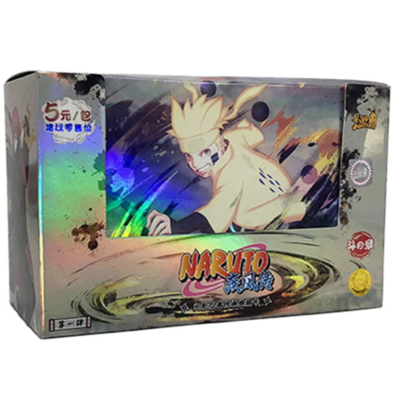 KAYOU Naruto Card Rare EX Packs Chapter Of The Array Box Added SE BP SP Collection Cards Toy For Children Birthday Gift byChildr