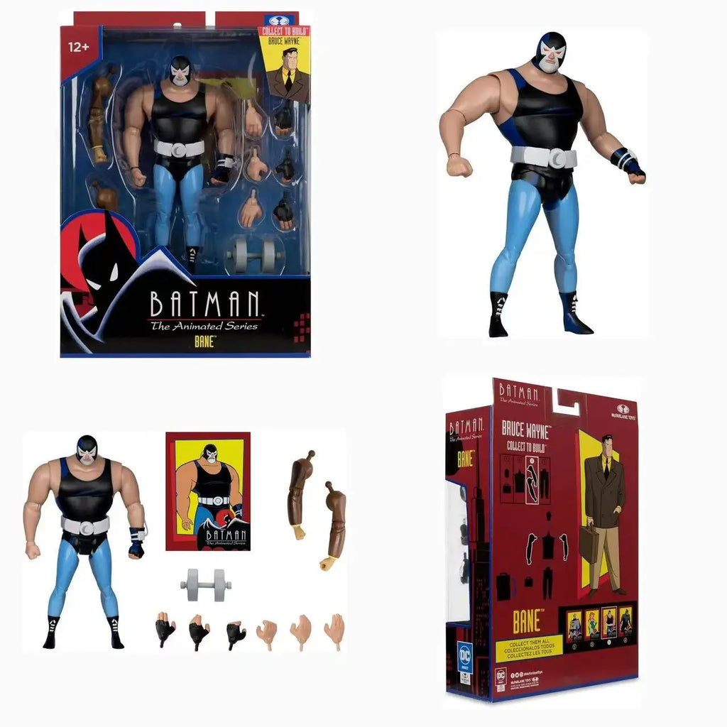 100% Original McFarlane Toys The New Batman Adventures Bane& Poison Ivy& Phantasm&HARDAC DC Multiverse Action Figure Model Doll
