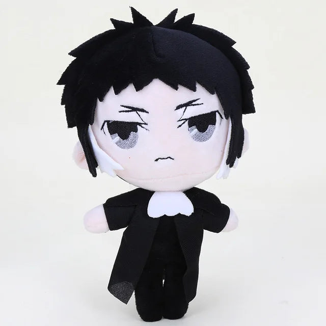 20cm Anime Bungou Stray Dogs Edogawa Rampo Plush Doll Dazai Osamu Nakahara Chuuya Nakajima Atsushi Stuffed Plushie Toys Doll