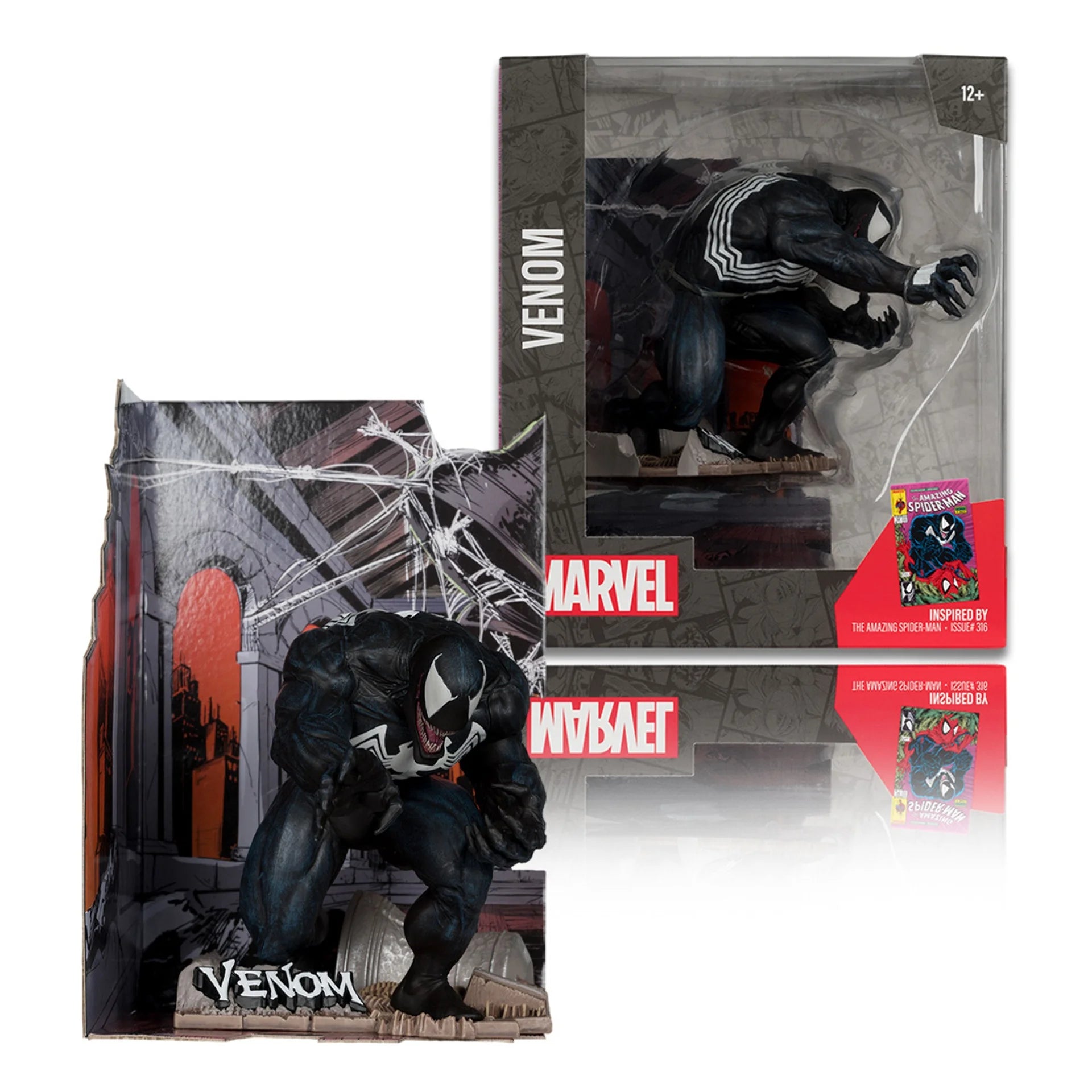 Mcfarlane Toys Marvel venom (venom #5) 1:6th Scale Collectible Figures Original Model Doll Gift Collection