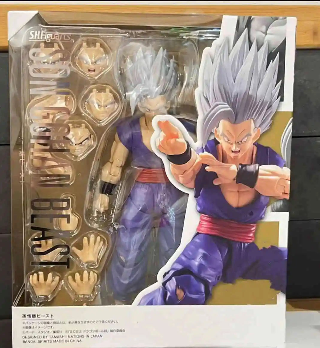 In Stock Anime Shf Dragon Ball Z Son Goku Legendary Action Figure Pvc Movable Collection Anime Super Kakarotto Figurine Models