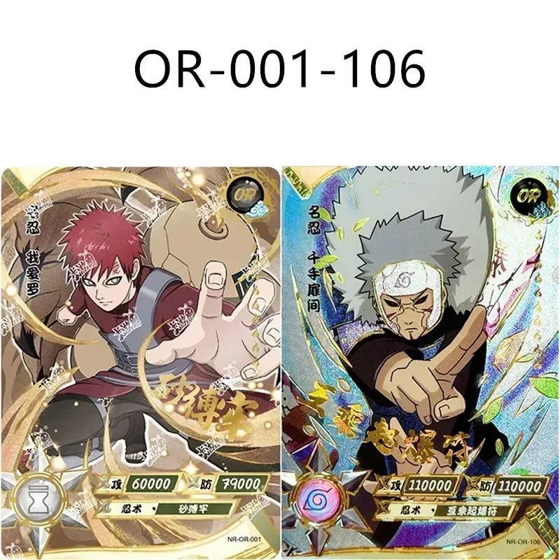 KAYOU Naruto Card Full Set Rare SV BP SE GP CP SP CR MR PR SLR OR AR NR UR ZR Cards Uzumaki Naruto Anime Figure Collectible Card