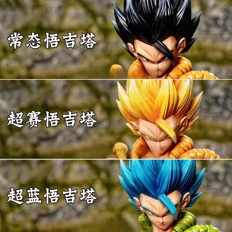 In Stock 31cm Jt Toys Dragon Ball Anime Figure Vegeta Figurine Vegetto Action Figure Collection Statue Model Decor Custom Toy