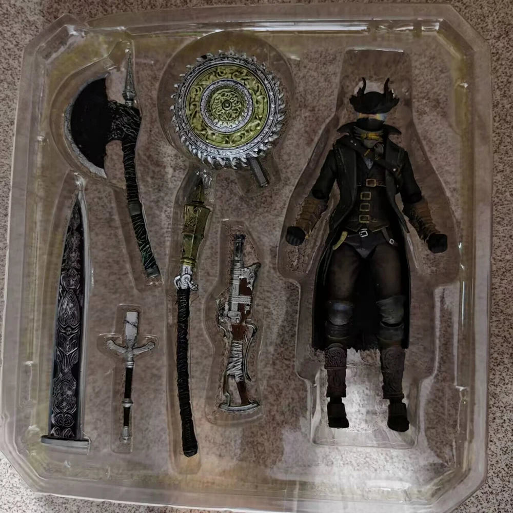 Bloodborne Figma 367 Figure Anime Figma 367 DX Bloodborne The Old Hunters Figure Game PVC Decoration Model Handmade  Gifts