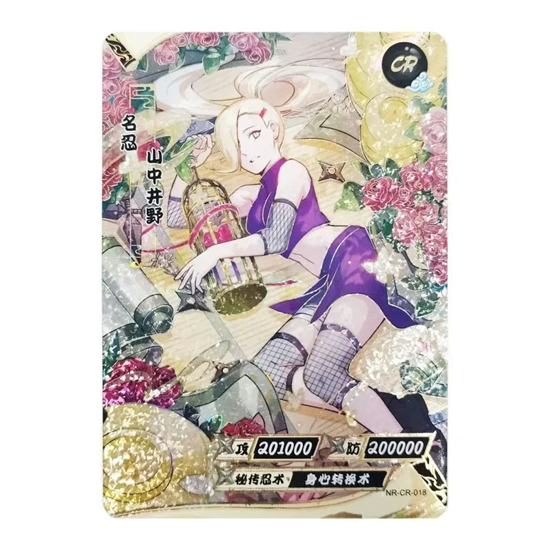 KAYOU Anime Naruto Card CR 9.5 Card Full Series NO.01-22 Uzumaki Naruto Character Collection Card Children's Toy Christmas Gift
