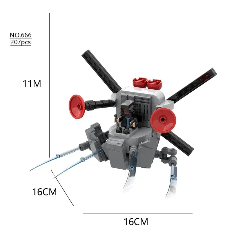 Christmas toys Skibidi Toilet The Audio Man and Camera Titan Man Speakerman Moc Building Blocks For lego Toys DIY Bricks Toy Set