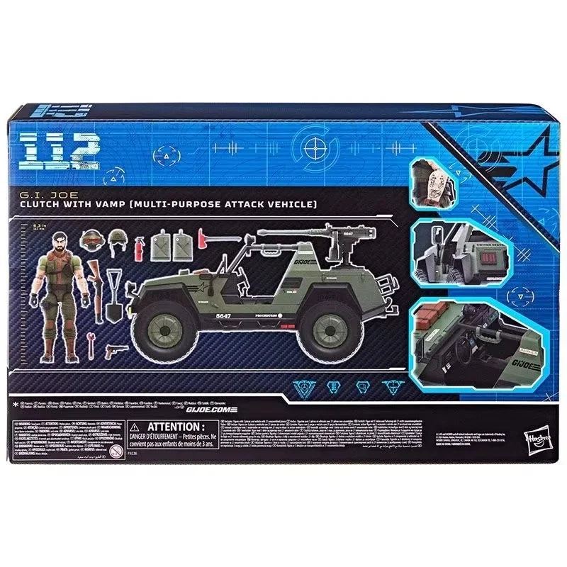In Stock Action Figure G.I. Joe Gi Joe Classified Series 6" 112 119 Clutch Vamp Multi-Purpose Attack Vehicle Model Toy Hobby Gif