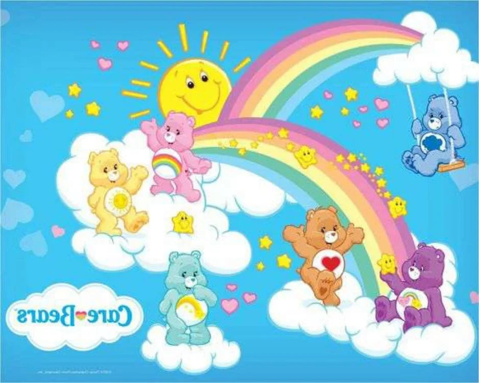 Cute Rainbow Bears Diamond Painting Pictures Puzzle Cross Stitch Mosaic Embroidery Wall Decoration 5D DIY Art Gift Offers