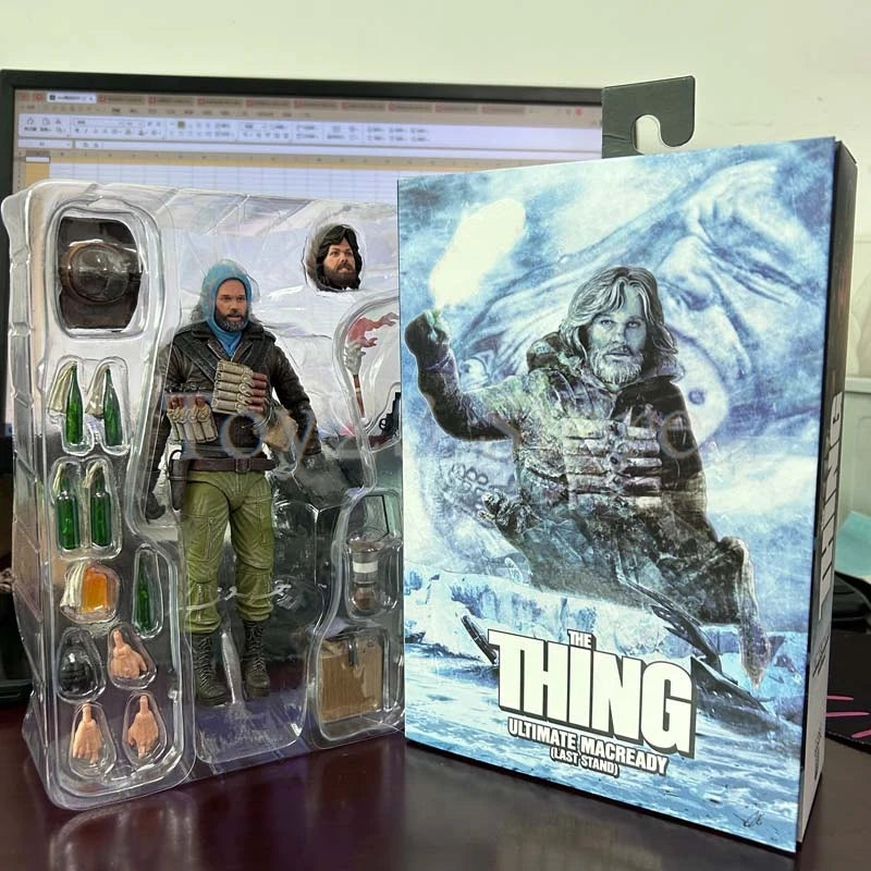 NECA Ultimate MacReady V.3 (Last Stand)  The Thing  Action Figure Collection Model Toys Birthday Gift