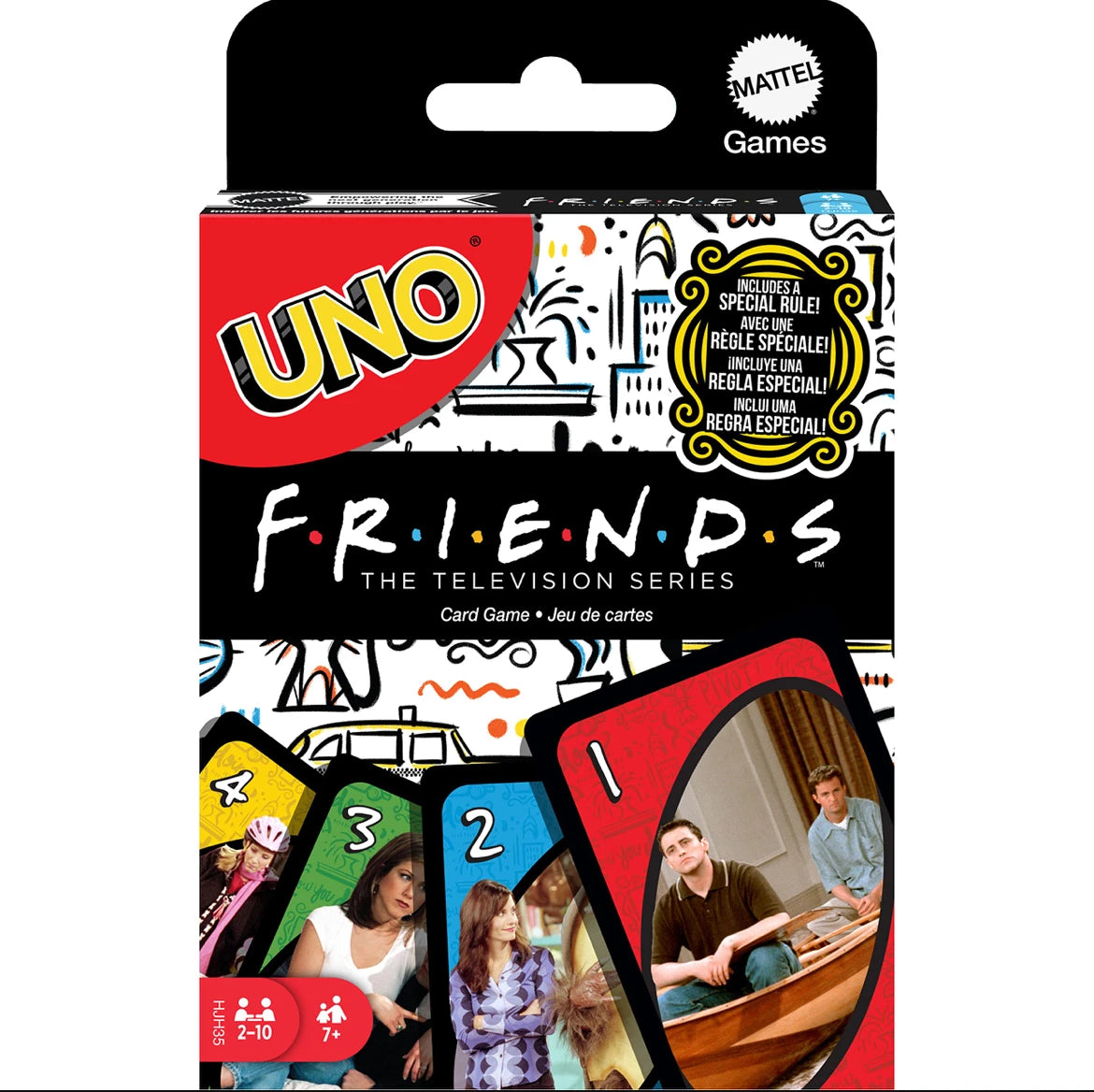 Hot Sale Mattel Uno Flip! Flex Dos Games No Mercy Cards Game Family Funny Entertainment Board Games Multiplayer Poker Game Gifts