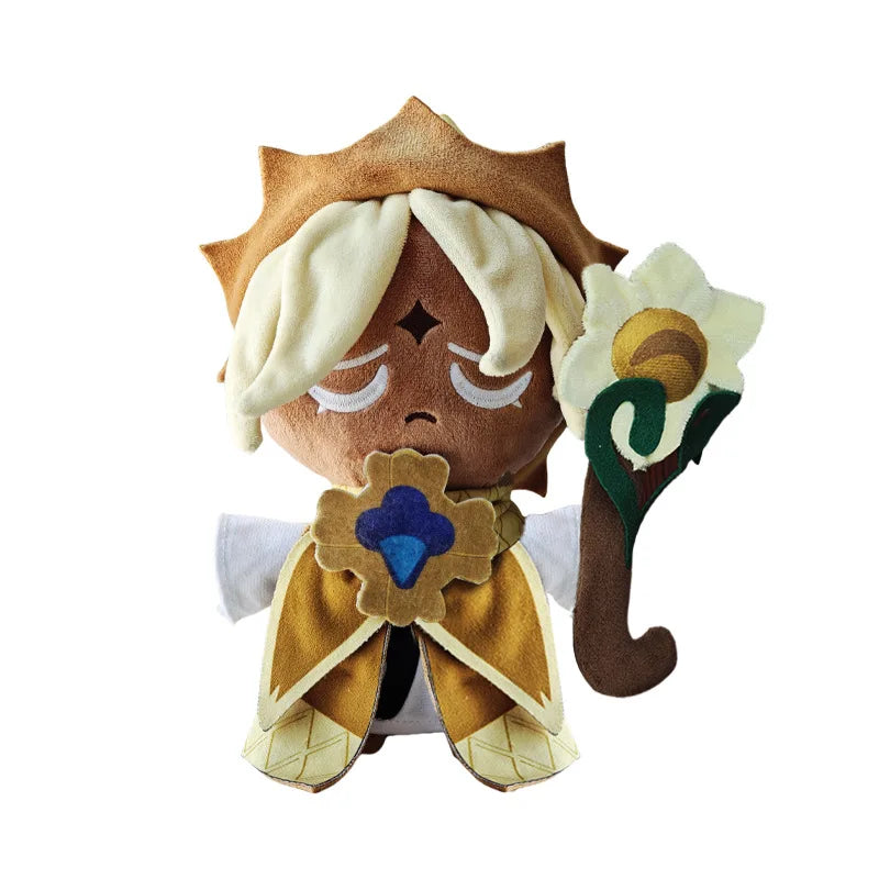 Cookie Run Kingdom Plush Shadow Milk Kingdom Pure Vanilla Cookie Toy White Lily Cookie Run Kingdom Plushie Merch Doll