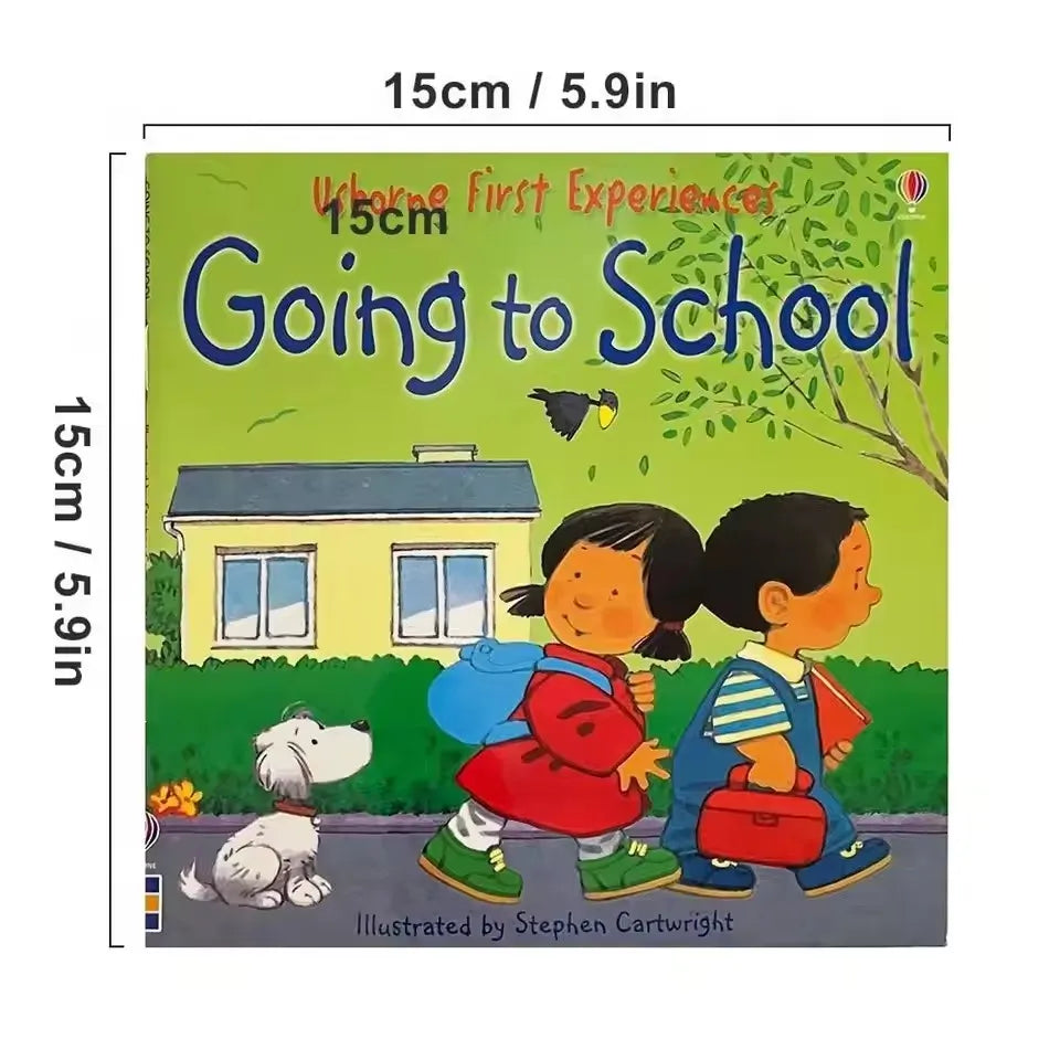 20Books Usborne Farmyard Tales First Experience Preschool Education English Picture Story Books for Kids Bedtime Reading