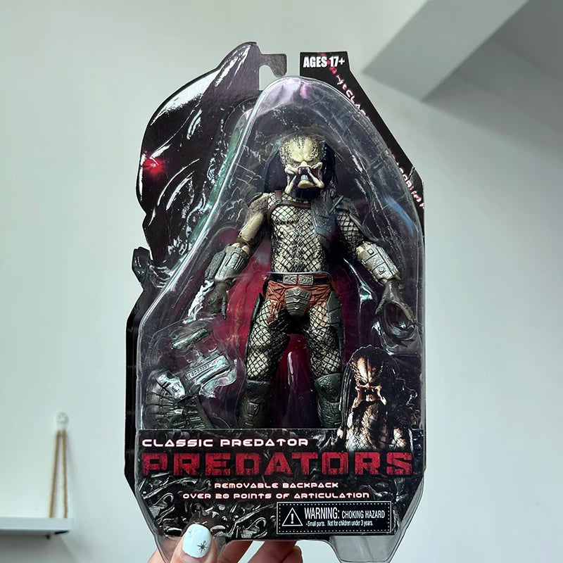 NECA Classic Predator Water City Hunter Warrior Lost Snake Stalker Guardian Jungle Demon Hunter Action Figure Toys Gift For Kids