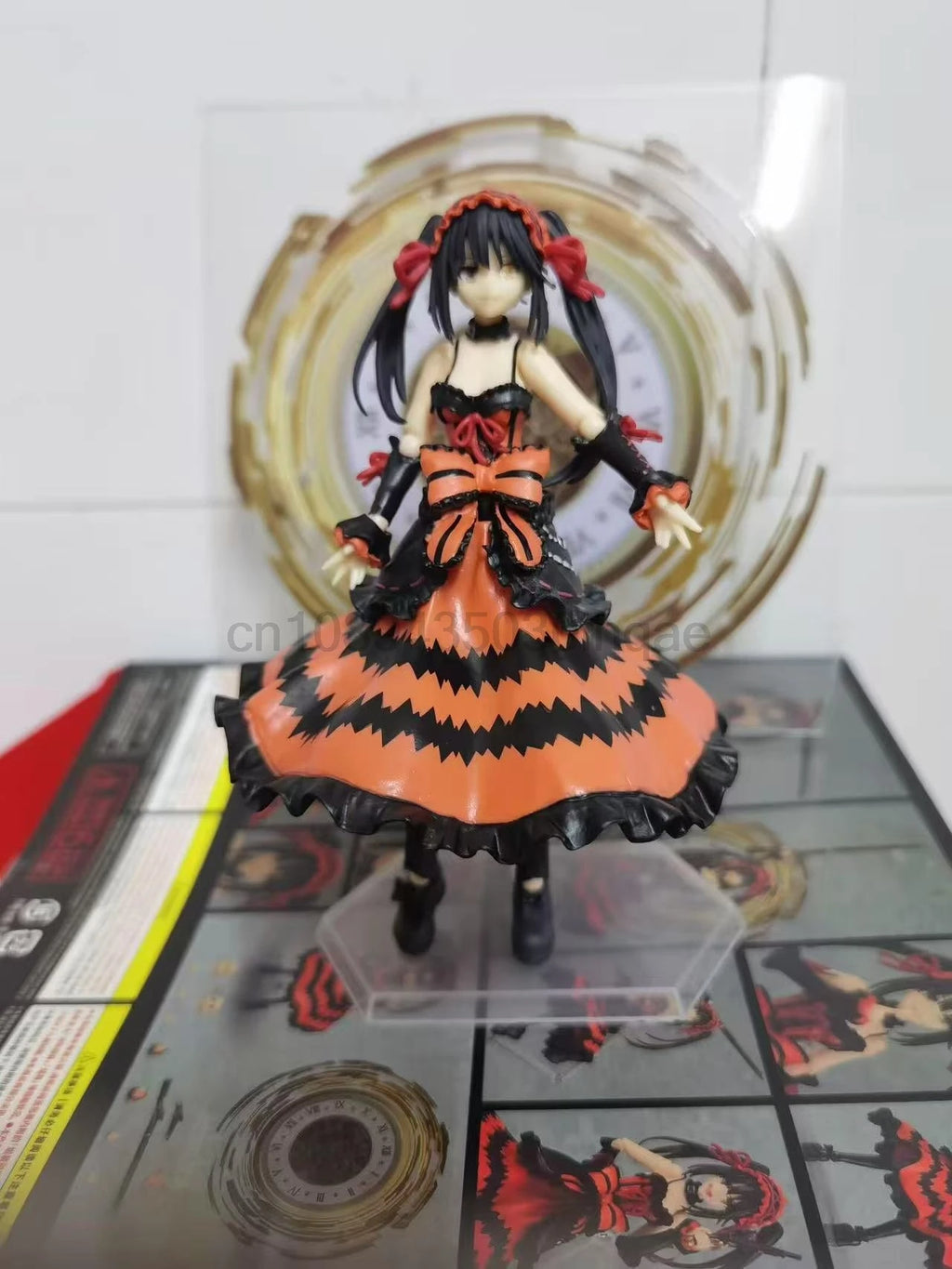Anime Figma 585 Date A Live III Kurumi Tokisaki Figure Action Figure PVC Collectible Model Toys Joint Movable New Year Present