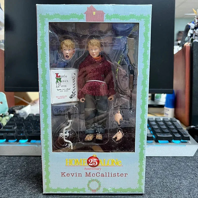 Genuine First Edition Neca Movie Home Alone Kevin Harry Malfoy Action Figure Collection Model Toys