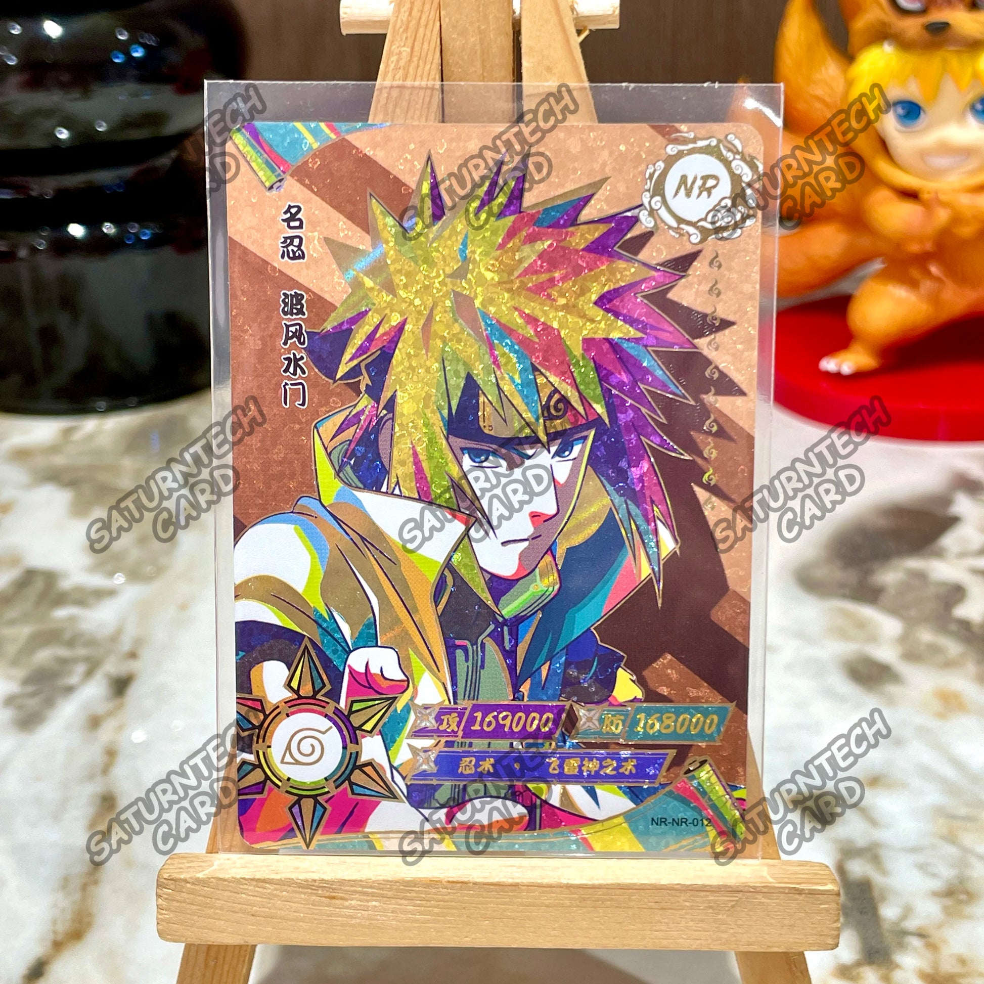 Naruto Card KAYOU NR Series 001-023 Anime Card Uzumaki Uchiha Sakura Sasuke NR Collection Card Children‘s Toy Gift