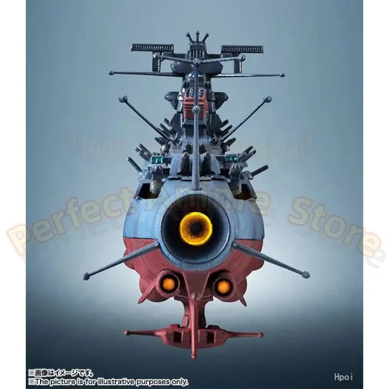 Genuine Bandai Original Huikan Collection 1/2000 Space Battleship Yamato Finished Model Collection Ornaments Toy Gift Collection