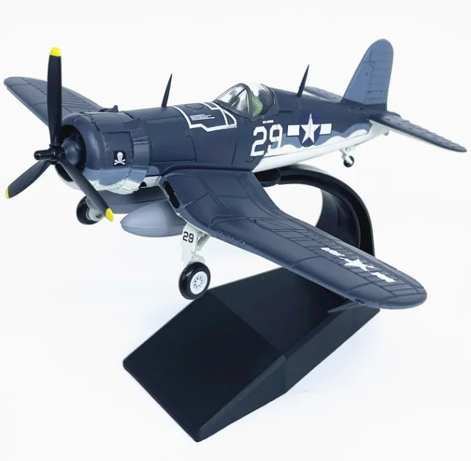 1: 72 WW2 US F4U-1 fighter model semi alloy finished model