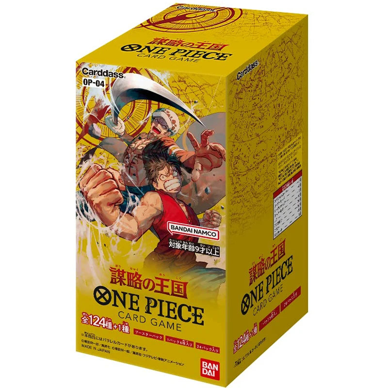 New ONE PIECE Card Game, OP01~OP10 TCG Game Booster Pack Collectible Card, by Bandai Original Genuine Japanese Edition, Ship Now