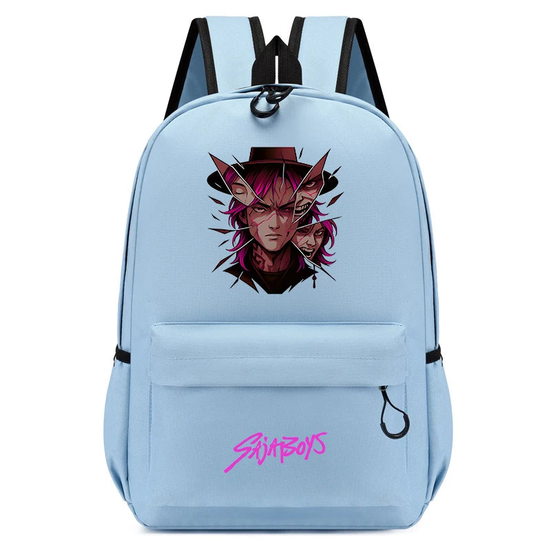 2025 New Fashion KPop Demon Hunters Backpack Back To School Boys Girls Cartoon Anime Canvas Backpacks Children's Small Schoolbag