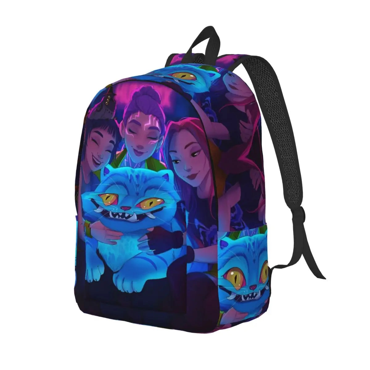 Kpop Demon Hunters Huntrix Backpack for Men Women Teenage Student Hiking Travel Daypack 2025 Movie Laptop Canvas Bags Outdoor