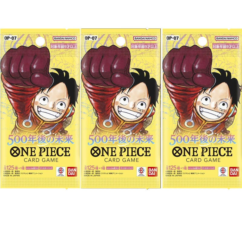 New ONE PIECE Card Game, OP01~OP10 TCG Game Booster Pack Collectible Card, by Bandai Original Genuine Japanese Edition, Ship Now