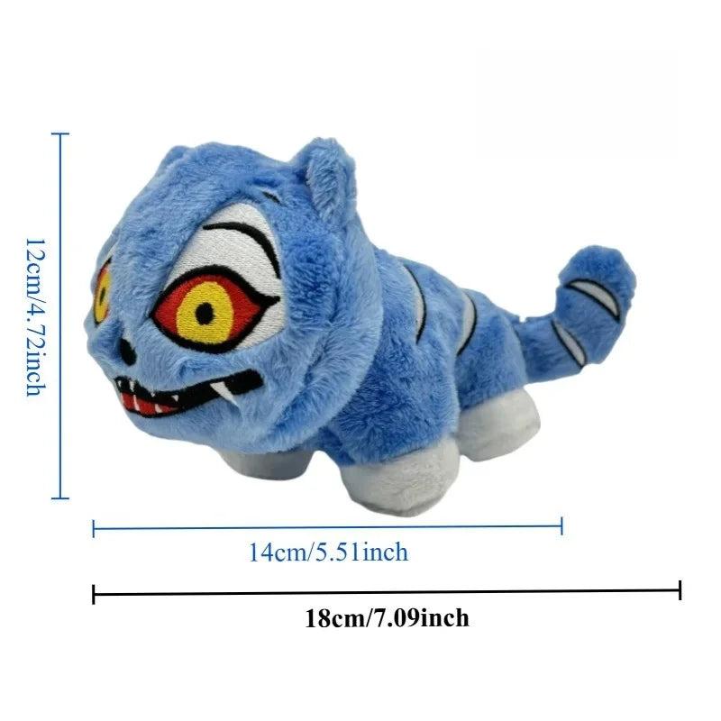 2025Kpop Demon Hunters Tiger Plush Toy Demon Hunters Kpop Accessories Toy Tiger Plushie Doll K Pop Demon Hunters Merch Birthday