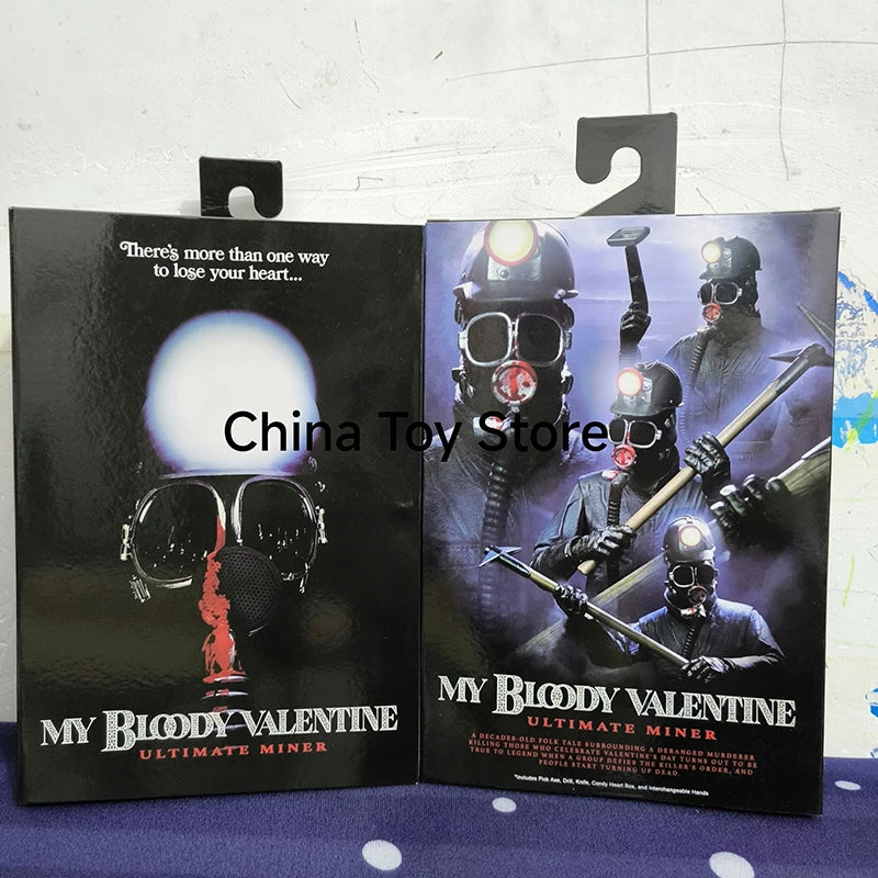 NECA Coal Miners My Bloody Valentine Action Figure Model Toys Joint Movable Doll Birthday Gifts For Boyfriend