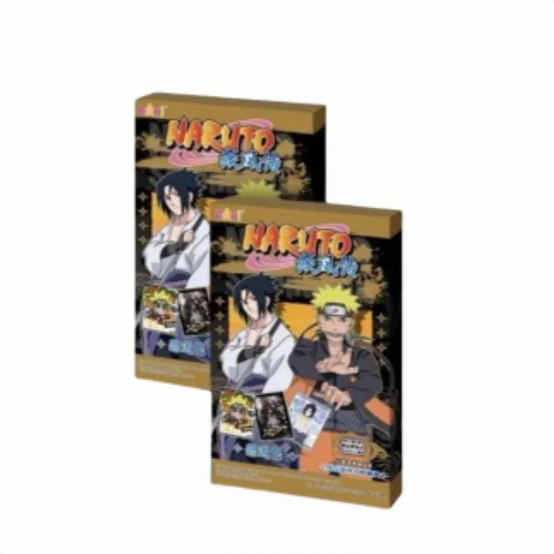 Original Naruto Shippuden Ninja Road Series Cards Box Anime Figure Card With Card Bricks Sasuke Collection Flash Cards Acrylic