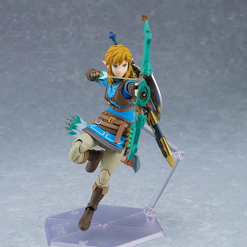 Figma 626 Link Figure The Legend Of Zelda Tears Of The Kingdom Figures Breath Of The Wild Anime Figurine GK Collections Model