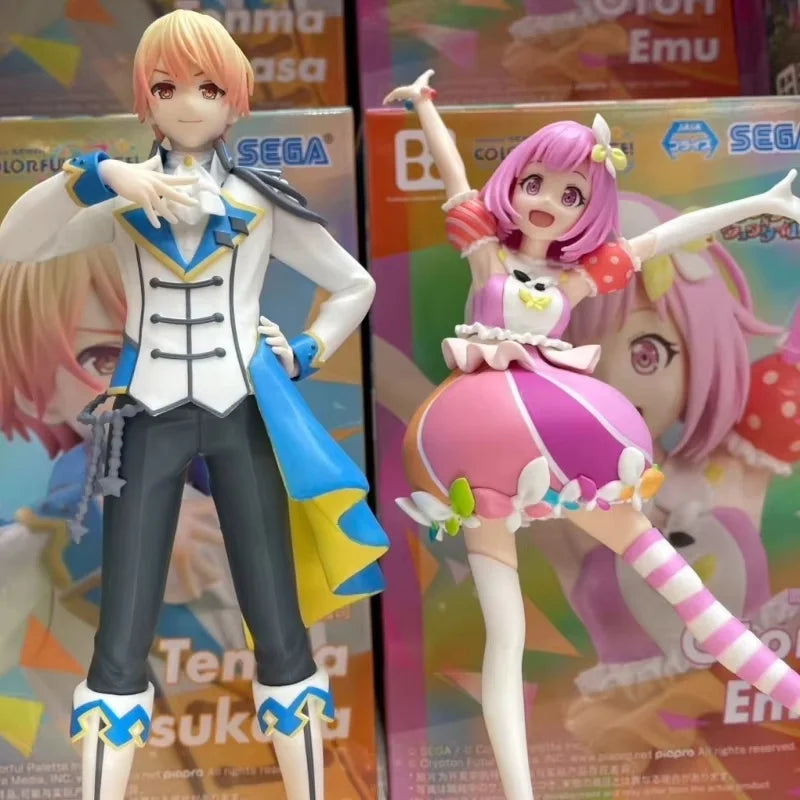Genuine Sega  Project Sekai Colorful Stage! Wonderlands×Showtime Tenma Tsukasa Kusanagi Nene Figure Anime Toy Genuine Model Coll