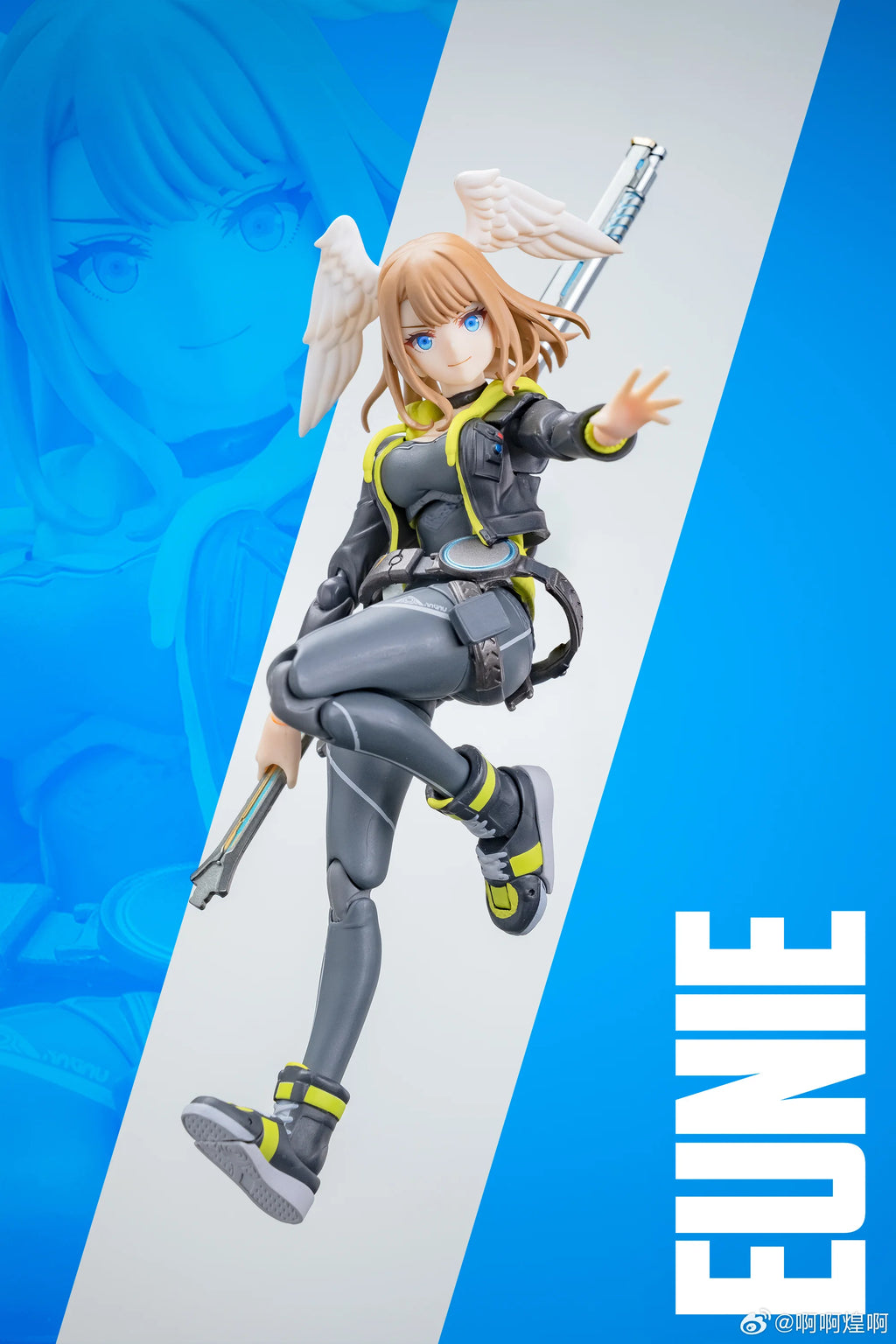 In Stock Original 1/12 Maxfactory Figma 635 Xenoblade 3 Eunie Action Figure Kit PVC Anime 6inch Full Set Model Toy Ornament Gift