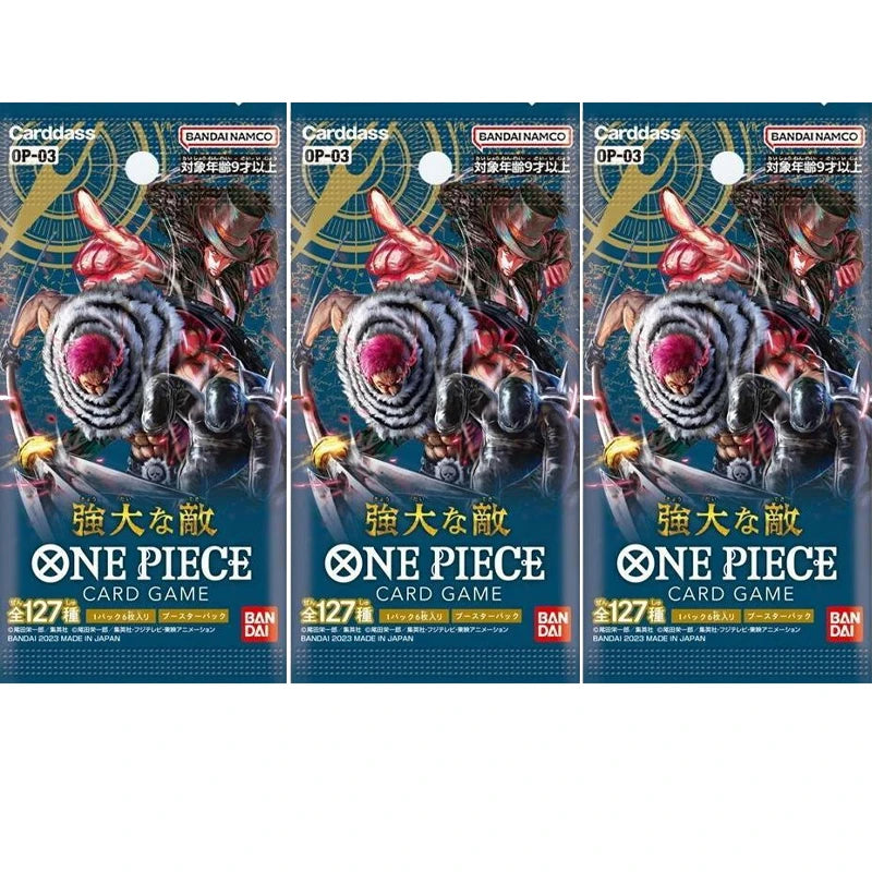 New ONE PIECE Card Game, OP01~OP10 TCG Game Booster Pack Collectible Card, by Bandai Original Genuine Japanese Edition, Ship Now