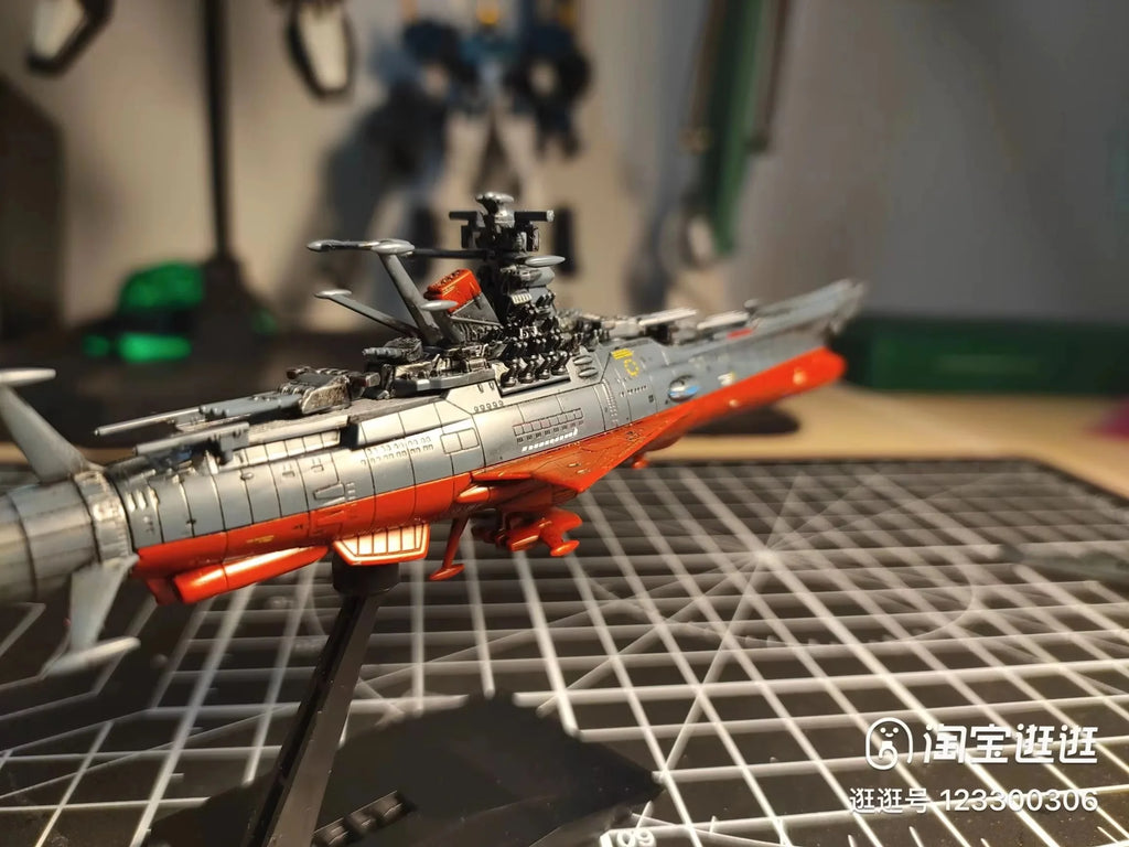 In Stock Bandai Machinery Collection Space Battleship Yamato 2199 No.14 Darrowld Assembled Model Action Toy Collection Gifts